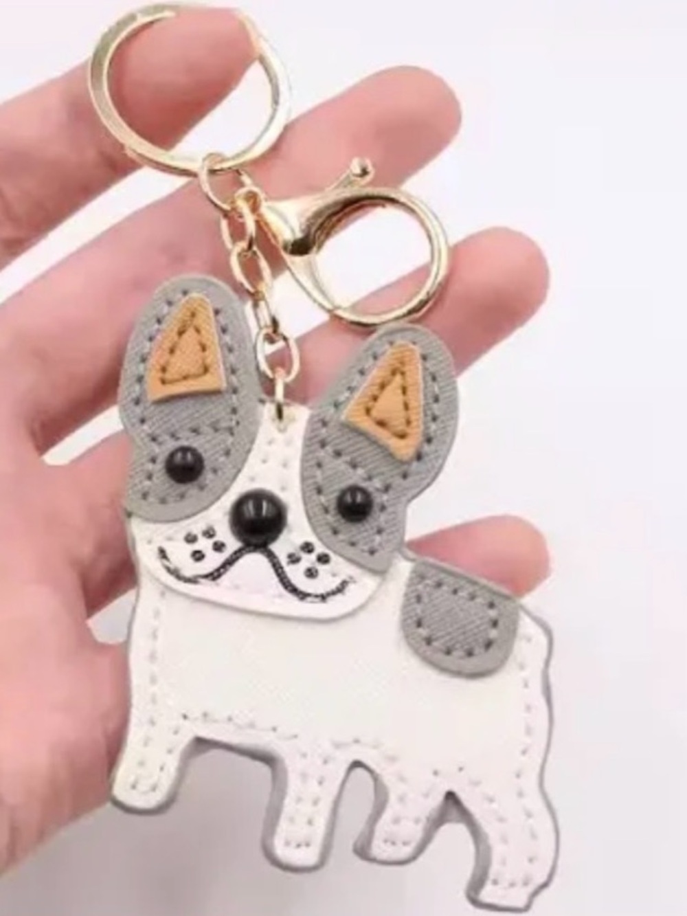 French Bulldog Keychain NWT